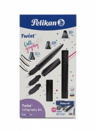 Pióro do kaligrafii Do Kaligrafii Twist black Pelikan (300010124)