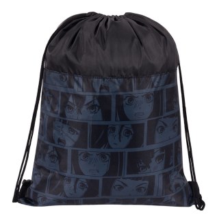 Worek na buty BLACK ANIME St.Right (SO-01)