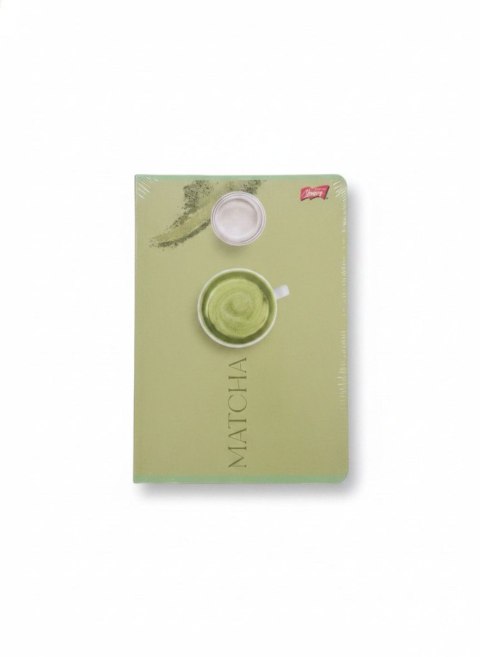 Zeszyt A5 GREEN DELICIOUS 60k. 70g krata Unipap