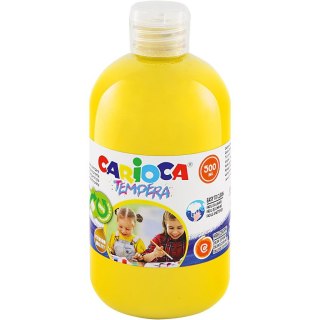 Farba tempera kolor: żółty 500ml 1 kolor. Carioca (170-2652)
