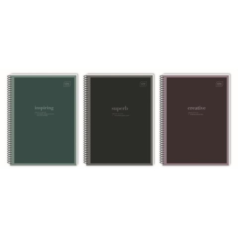 Kołozeszyt (kołonotatnik) A5 HYBRID WORDS 80k. 70g krata Interdruk