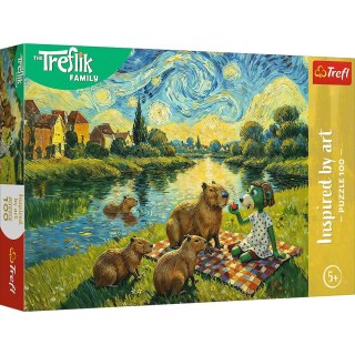 Puzzle Karmiąc kapibary Trefl (16563)