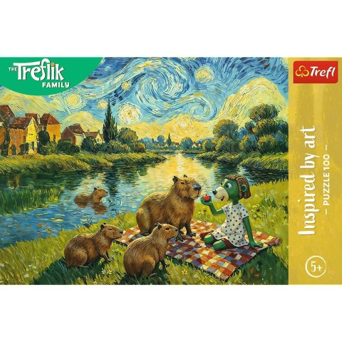 Puzzle Karmiąc kapibary Trefl (16563)