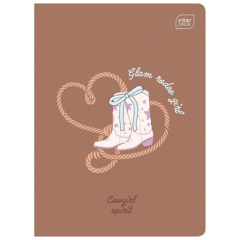 Zeszyt TRENDS GIRLS FASHION/SWEETIES A5 32k. 70g krata Interdruk
