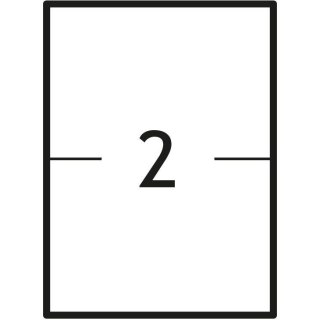 Etykieta samoprzylepna A4 biały [mm:] 210x148 Grand (031)