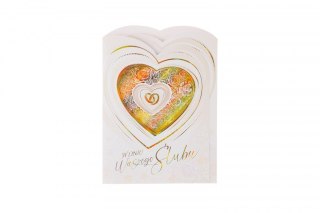 Kartka składana A5 Ślub Ab Card (XL)