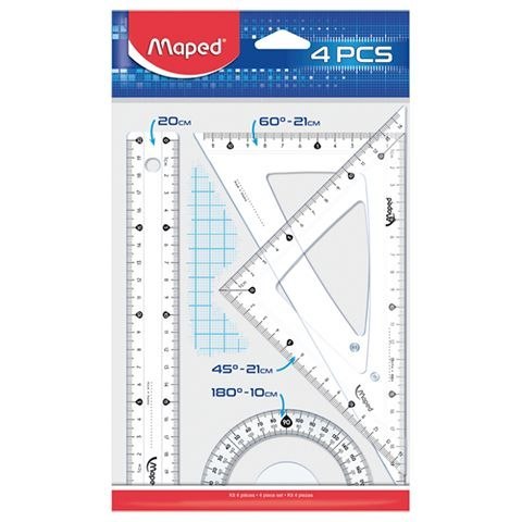 Komplet geometryczny START MEDIUM 4 el. Maped (242820)