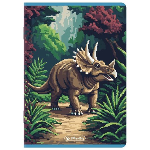 Zeszyt Premium Pixel Fun A5 16k. 70g kratka Herlitz (400207497)