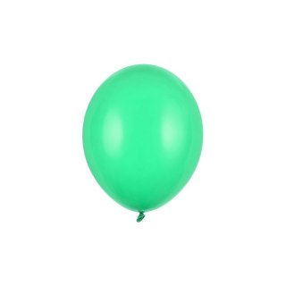 Balon gumowy Strong, Pastel Green (1 op. / 100 szt.) zielony 270mm Partydeco (SB12P-003J)