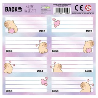 Naklejka na zeszyt Backup 8 Derform (NNZB8A04)