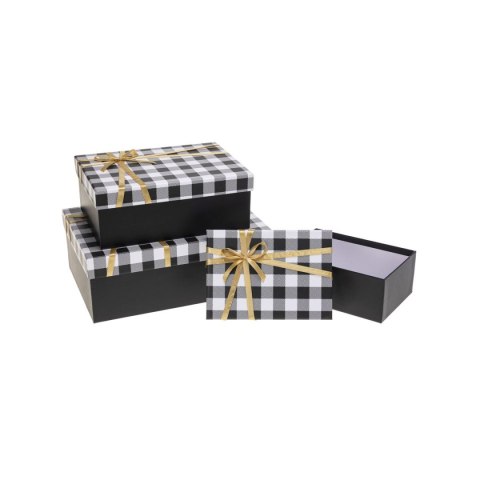 Pudełko na prezent Rozette (PUG-23271-PR kratka set 3 pcs)