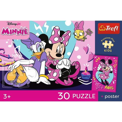 Puzzle Myszka Minnie Premium Plus Kids Trefl (18340)