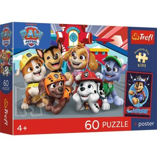 Puzzle Paw Patrol PREMIUM PLUS KIDS Psie popołudnie Trefl (17432)