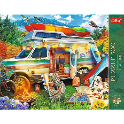 Puzzle Premium Plus Tea Time: Kamper Trefl (37611)