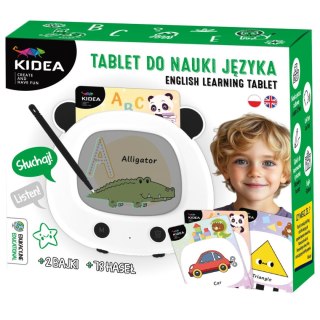 Zabawka edukacyjna Tablet to nauki języka angielskiego Kidea (TNJBKA)