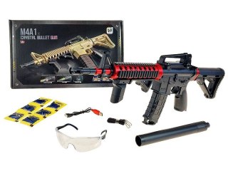 Karabin karabin elektryczny na kulki wodne, 416 kulek śr. 7-8mm, kabel USB Adar (636774)