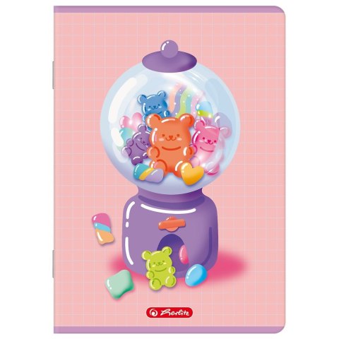 Zeszyt Jelly A5 16k. 70g kratka Herlitz (400206372)