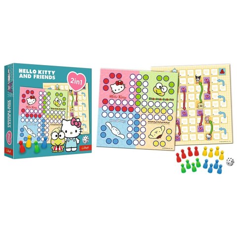 Gra planszowa 2w1 Hello Kitty Trefl (02896)