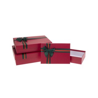 Pudełko na prezent PUG-25175-PR set 3 pcs Rozette (5907354205752)