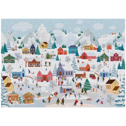 Puzzle CHRISTMAS VILLAGE Interdruk