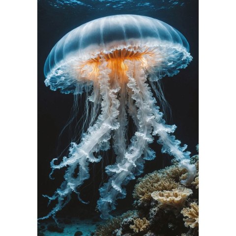 Puzzle Colourf.Nature 10 Jellyfish 250 el. Interdruk