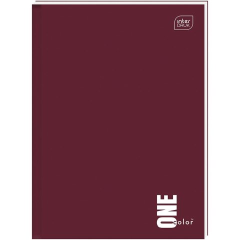 Brulion A5 One Color 96k. 70g linia Interdruk (BRA5=OC)