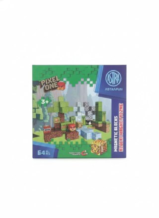 Klocki magnetyczne PIXEL ONE DŻUNGLA (nd) (717026003)