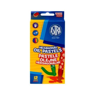 Pastele olejne heksagonalne 12 kol. Astra (313023004)