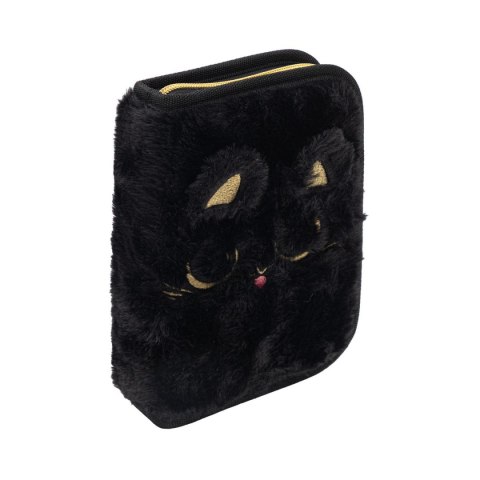 Piórnik fluffy kitty black Astra (5901137245058)