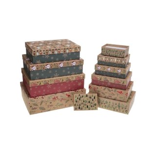 Pudełko na prezent Rozette (PUBN-25249-PR-HS set 10 pcs)