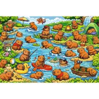 Puzzle Trefliki Kapibary Trefl (16586)