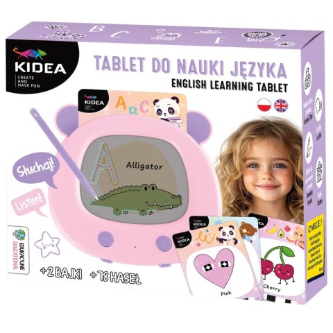 Zabawka edukacyjna Tablet to nauki języka angielskiego Kidea (TNJAKA)