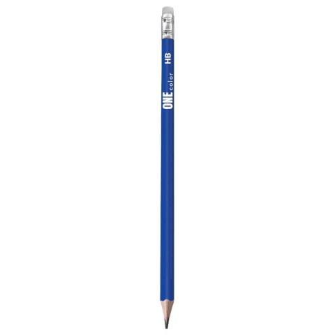 Ołówek ONE COLOR grafitowy HB Interdruk (z gumką)