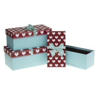 Pudełko na prezent Rozette (PUG-25145-PR HEARTS 1)