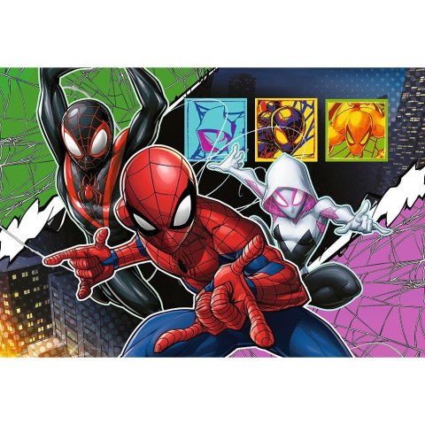 Puzzle Spiderman PREMIUM PLUS KIDS Bohaterski pająk" Trefl (16557)