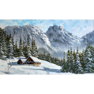 Kalendarz ścienny notatnikowy 2027 IMPRESJE POLSKIE 220mm x 490mm Lucrum (WN01)