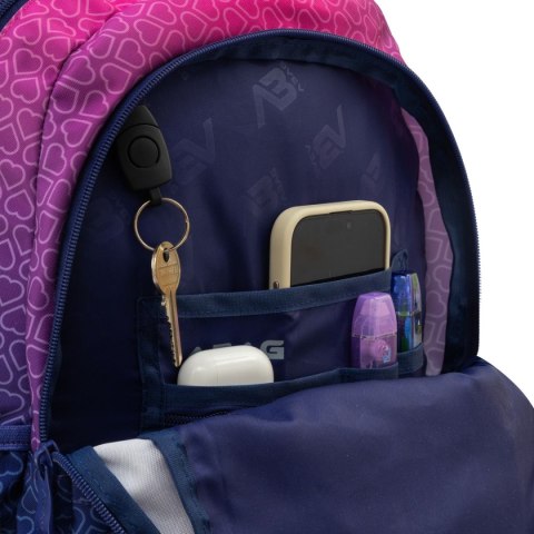 Plecak Astrabag Hexagon Pink Ombre Astra (502026055)