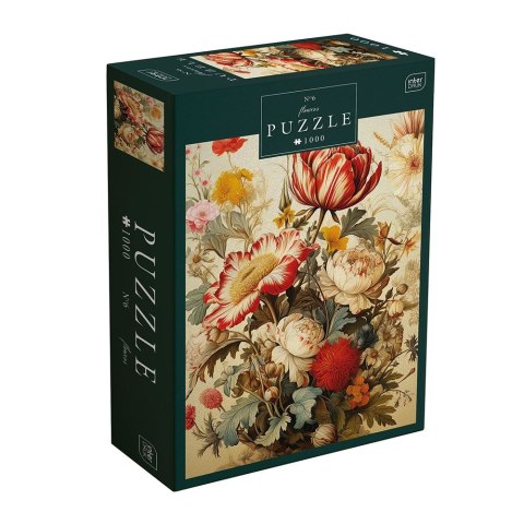 Puzzle Flowers 6 PUZZLE 1000 1000 el. Interdruk (5902277385420)