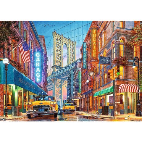 Puzzle Premium Plus Tea Time: Widok na Manhattan Bridge Trefl (37613)