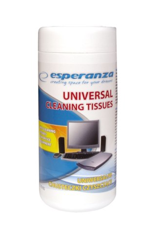 Chusteczki uniwersalne 100 szt Esperanza