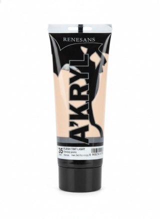 Farba akrylowa kolor: cielisty różowy 200ml Renesans (35)