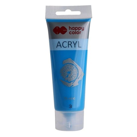 Farba akrylowa kolor: niebieska 75ml Happy Color (HA 7370 0075-3)