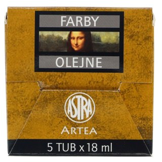 Farba olejna kolor: biały tytanowy 18ml 1 kolor. Artea (83410946)