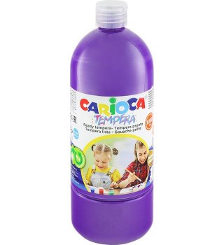 Farba tempera kolor: fioletowy 1000ml 1 kolor. Carioca (170-2662)