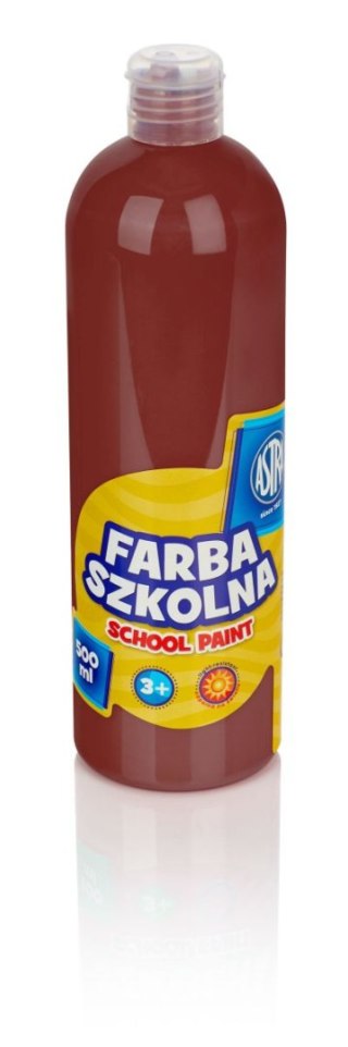 Farby plakatowe kolor: brązowy 500ml 1 kolor. Astra (301109006)