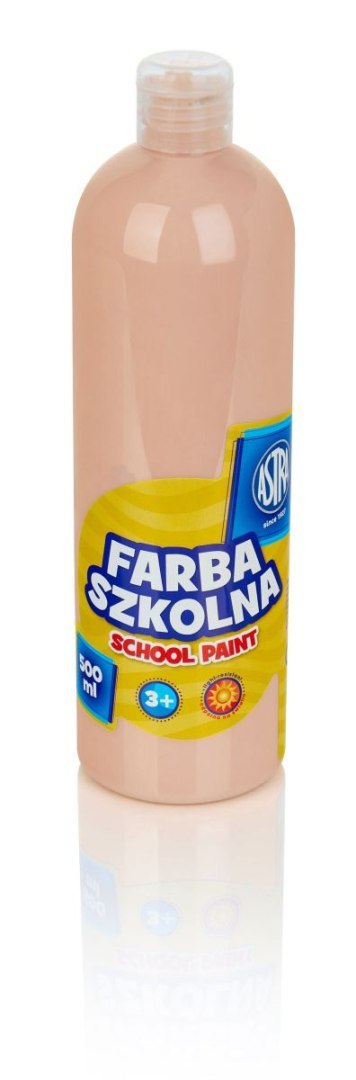 Farby plakatowe kolor: cielisty 500ml 1 kolor. Astra