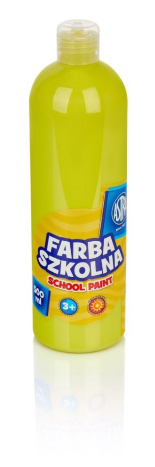 Farby plakatowe kolor: cytrynowy 500ml 1 kolor. Astra (301109002)