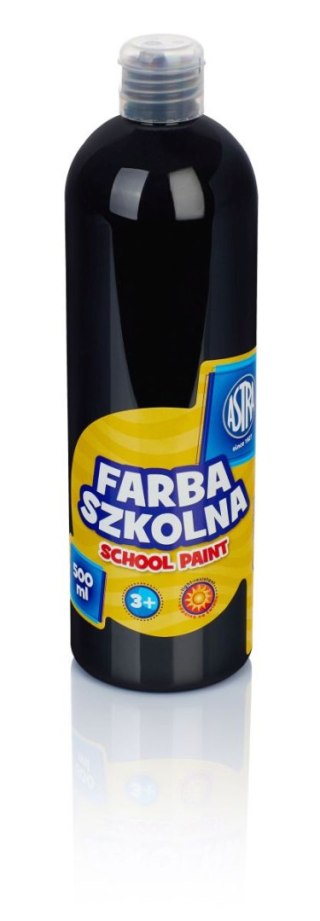 Farby plakatowe kolor: czarny 500ml 1 kolor. Astra