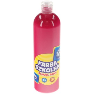 Farby plakatowe kolor: różowy 500ml 1 kolor. Astra (301109003)