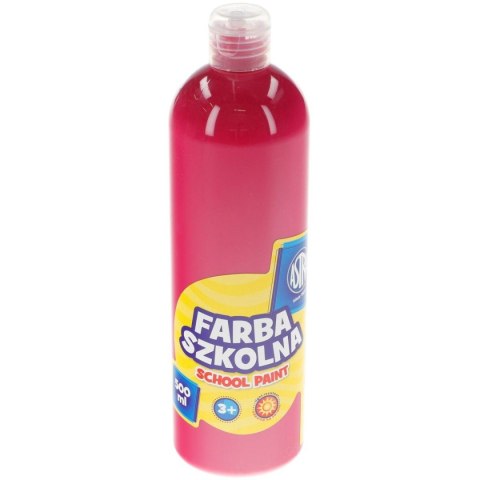 Farby plakatowe kolor: różowy 500ml 1 kolor. Astra (301109003)